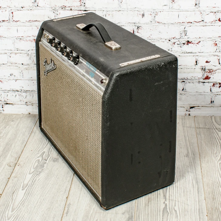 Fender - 1968 Drip Edge Princeton - Vintage Tube Guitar Combo Amplifier, x0326 - w/ Repl. Ftsw. (USED)