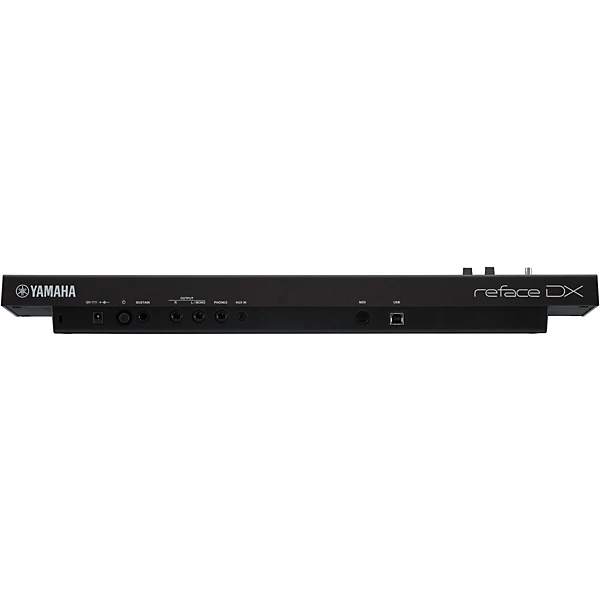 Yamaha - Reface DX - Mobile Mini FM Synthesizer with  Built in Speakers - 37-Key - Black (REFACE DX)