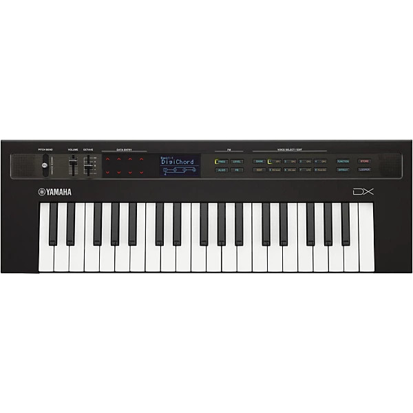 Yamaha - Reface DX - Mobile Mini FM Synthesizer with  Built in Speakers - 37-Key - Black (REFACE DX)