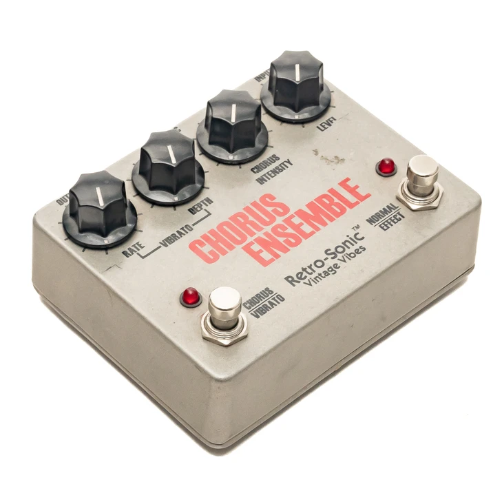 Retro-Sonic - Chorus Ensemble - Chorus & Vibrato Pedal - w/ Psu, x (USED)