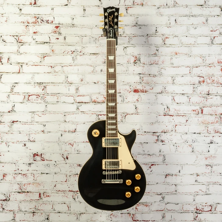 Gibson Les Paul Standard 50s Plain Top - Ebony Top