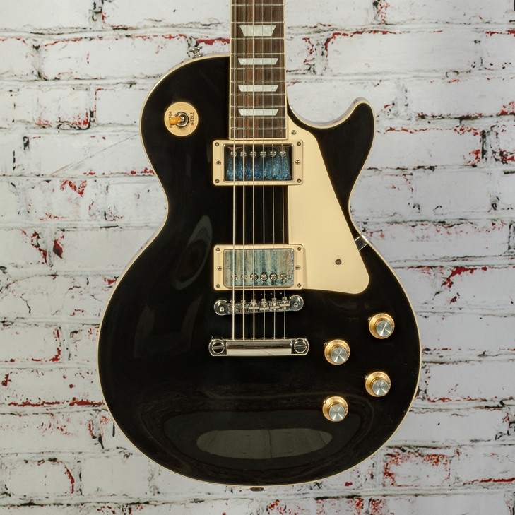 Gibson Les Paul Standard 60s Plain Top - Ebony Top