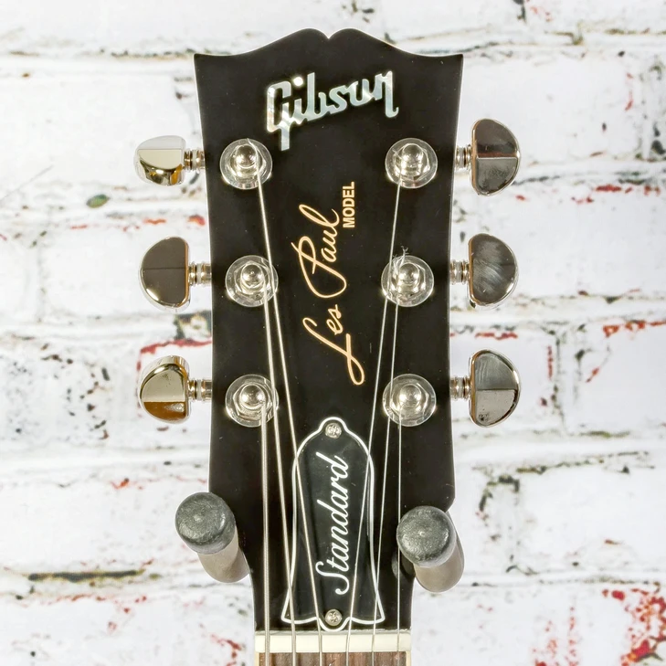 Gibson - Les Paul Standard 60s Plain Top - Electric Guitar - Ebony - with  Hardshell Case (LPS6P00ENNH1)