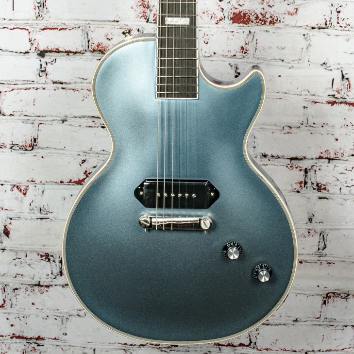 Epiphone Jared James Nichols "Blues Power" Les Paul Custom (Incl. Hard Case) Aged Pelham Blue