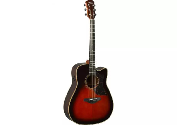 Yamaha - A3R TBS - Folk Cutaway Acoustic-Electric Guitar - Rosewood - Tobacco Brown Sunburst - w/ Softshell Case