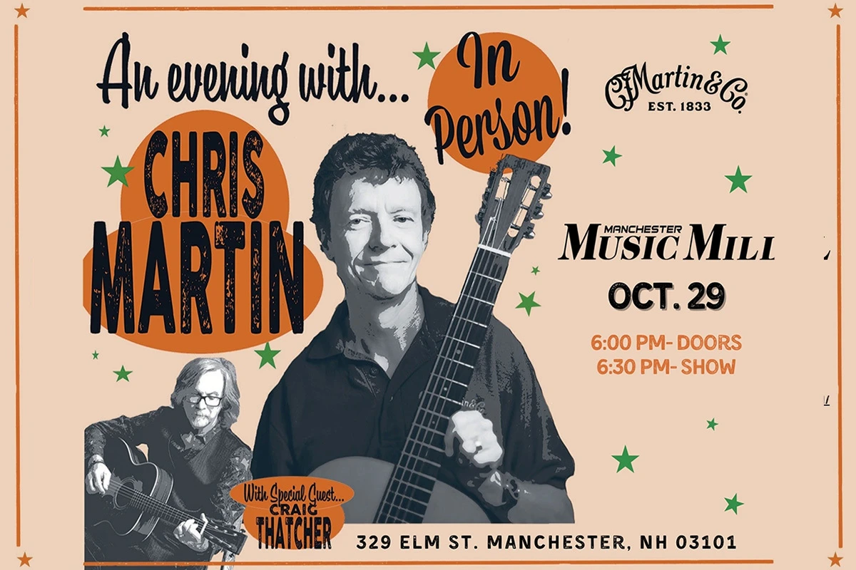 An Evening with Chris Martin IV at The Manchester Music Mill