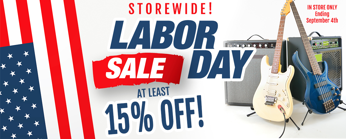 Guitar labor shop day sale