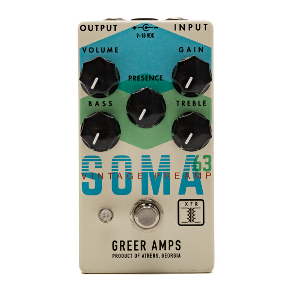 Greer - Soma 63 - Vintage Preamp Pedal - w/ Box - USED