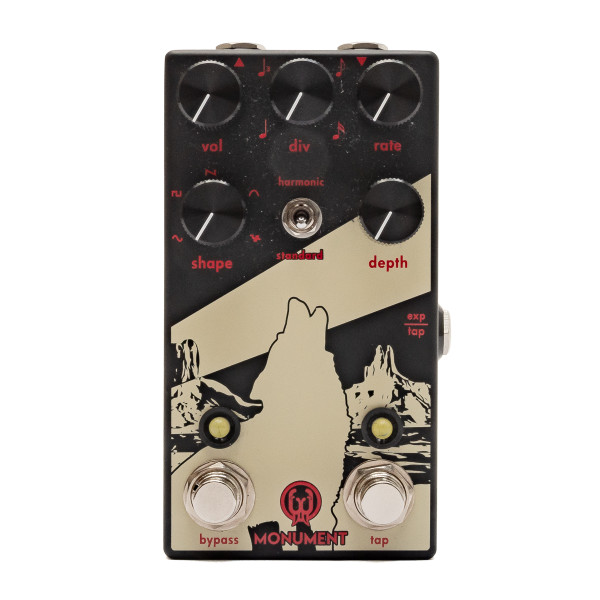 Walrus Audio - Obsidian Series Monument V2 - Guitar Tap Tremolo 