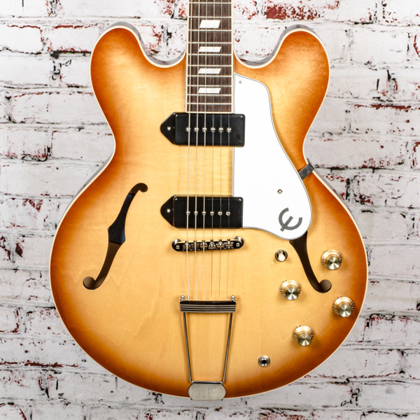 Epiphone Casino USAMade Hollowbody Electric Guitar, Royal Tan