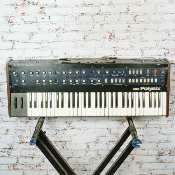 Korg - 1980's Polysix with Tubbutec MIDI - 61 Key 6 Voice Analog