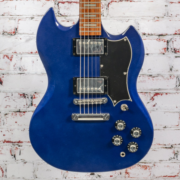 De-Armond - 2000 S-65 Electric Guitar - Blue - x2548 - USED