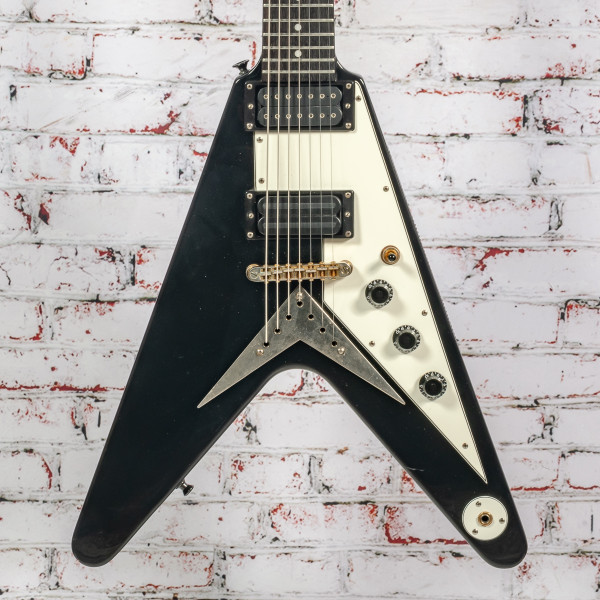 Epiphone - 2000 7 String '58 Flying V Korina - Electric Guitar w