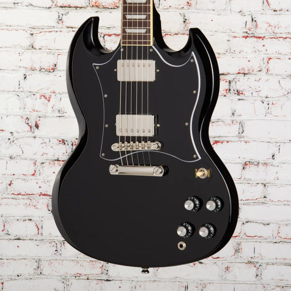 Epiphone - SG Standard - Electric Guitar - Ebony - w/ Premium