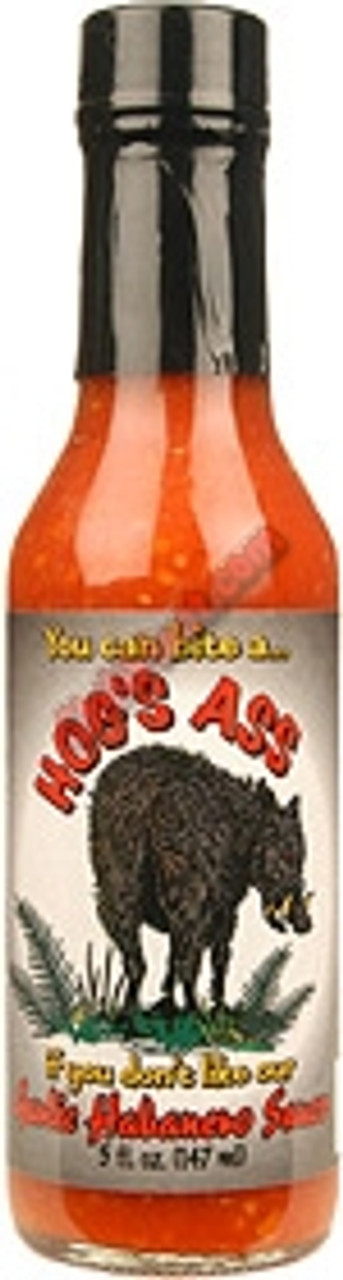 Hogs Ass Garlic Habanero Hot Sauce 3978