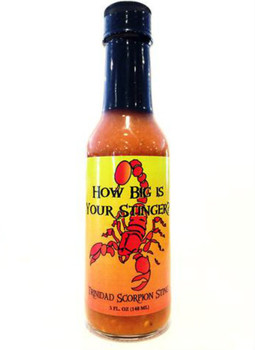 How Big is your Stinger Scorpion Pepper Hot Sauce