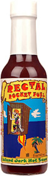 Rectal Rocket Fuel Island Jerk Hot Sauce