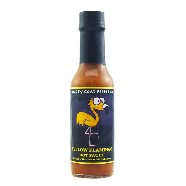 Angry Goat Yellow Flamingo Hot Sauce