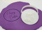 Happy Easter Text cutter and embosser