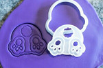 Easter Bunny Butt cutter and embosser