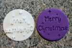 Merry Christmas - style 1 cutter and embosser