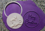 Merry Christmas - style 4 cutter and embosser
