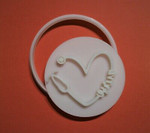 Thank you nurse love heart cutter and embosser