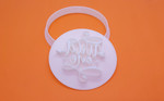 Wild One cookie cutter, Style 2, embosser, fondant stamp, 3D Printed