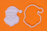 Santa Claus cookie cutter and embosser