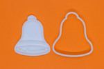 Bell Christmas cookie cutter and embosser