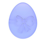 3 x Easter Egg cookie cutter and embosser set 2023 version