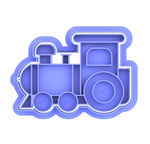 Trains cookie cutter and embosser