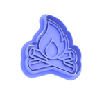 Caravan Hiking Camping cookie cutter and embosser set