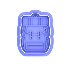 Caravan Hiking Camping cookie cutter and embosser set