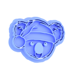 Christmas Koala cookie cutter and embosser