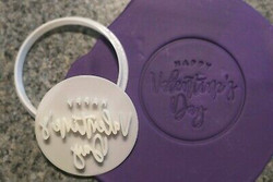Happy Valentine's Day cutter and embosser