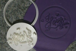 I Love you cutter and embosser