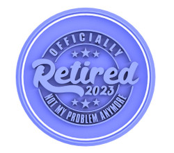 Officially retired cookie cutter and embosser