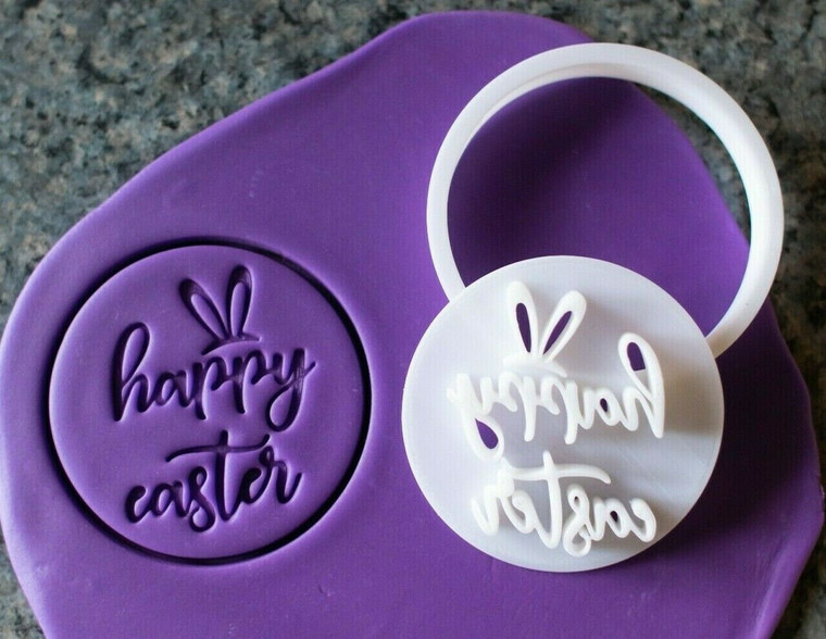 Happy Easter cutter and embosser