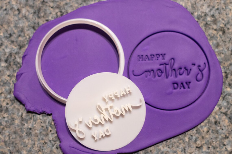 Happy Mother's Day cutter and embosser