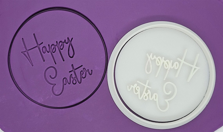 Happy Easter Text cutter and embosser