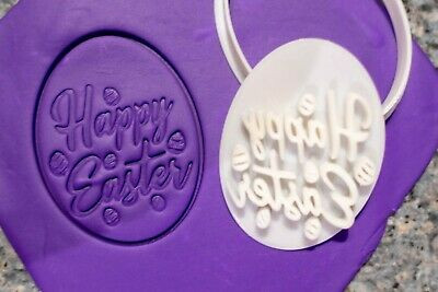 Happy Easter Egg cutter and embosser