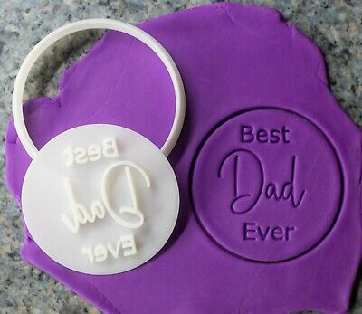 Best Dad Ever cutter and embosser