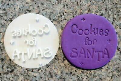Cookies for Santa Christmas cutter and embosser