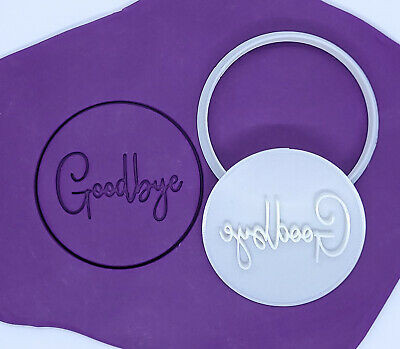 Goodbye text cutter and embosser