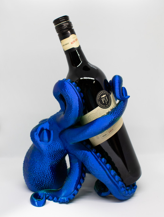 Octopus wine bottle holder