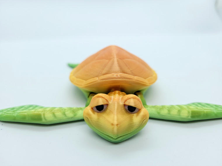 Turtle Articulated Fidget Toy - Flexi Turtle by Flexi Factory