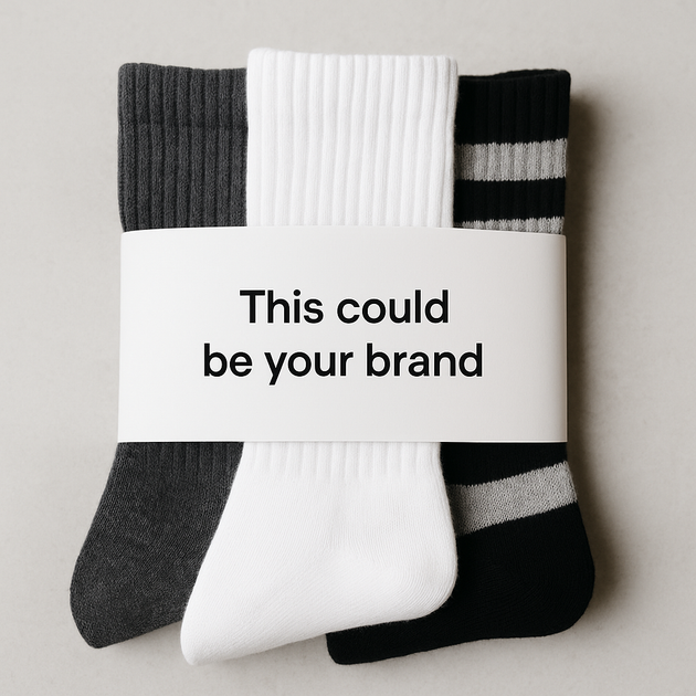 How White Label Socks Can Help You Launch or Expand Your Brand Without Manufacturing Headaches
