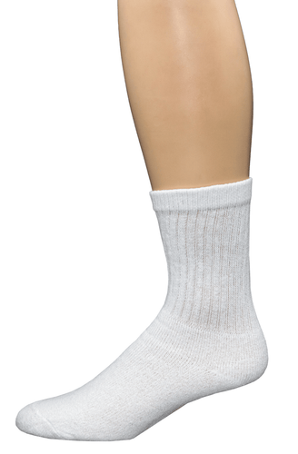 Case Pack of American Made Durable and Comfortable Adult Crew Socks