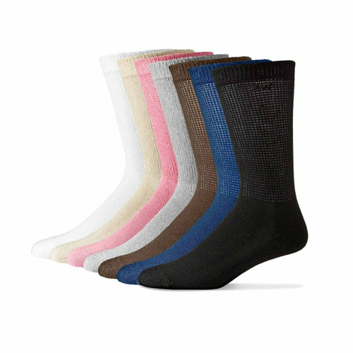 Physician's Choice Diabetic Socks unpackaged socks, great for Doctor's offices, hospitals and medical supply stores.